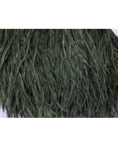 Deve Kuşu Tüyü Koyu Yeşil 1 Metre