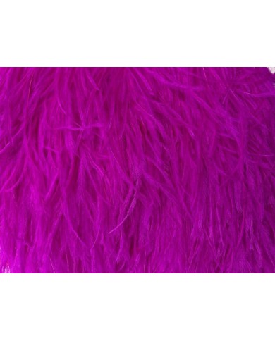 Deve Kuşu Tüyü Fuşya 1 Metre