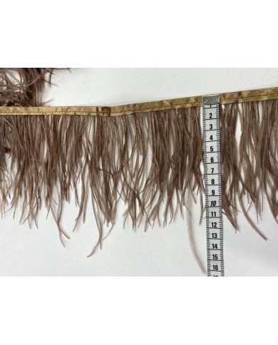 Deve Kuşu Tüyü Kahve 1 Metre Deve Kuşu Tüyü Kahve 1 Metre