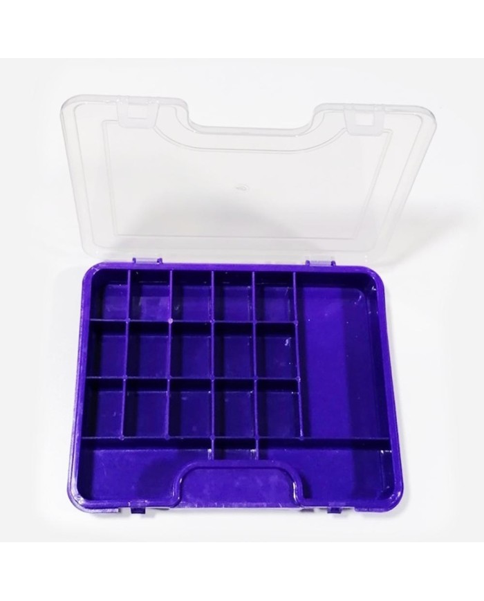 Çok Gözlü Renkli Boncuk Kutusu Plastik