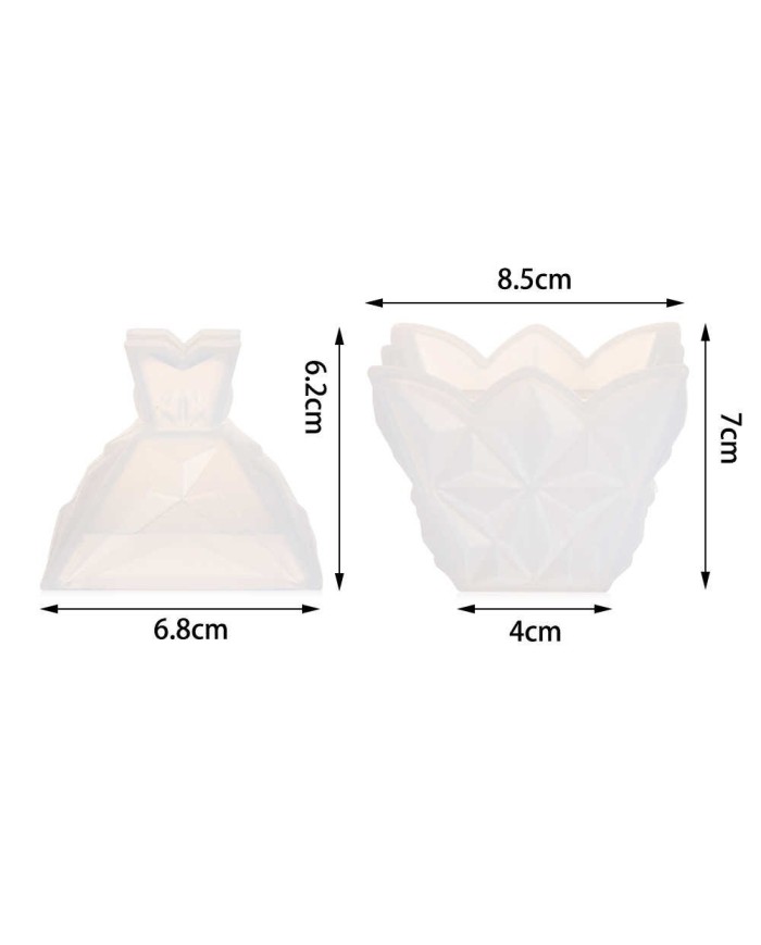 Şekerlik Reçine Epoksi ve Beton Kalıbı -Kod:118