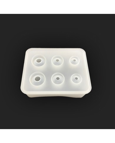 Çoklu Damla Boncuk Reçine Epoksi Kalıbı - Büyük -Kod:248