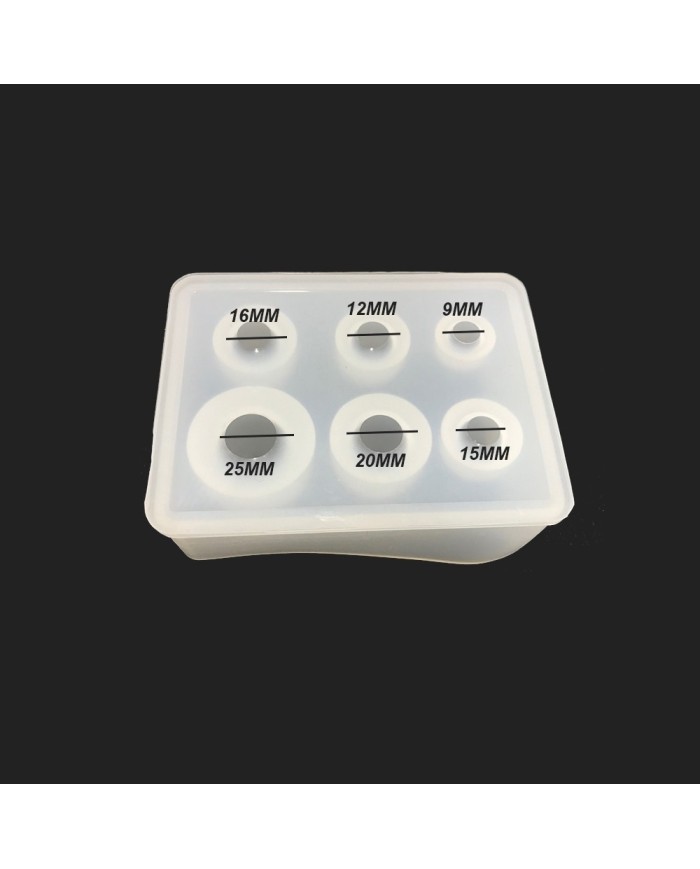 Küçük Damla Model Reçine Epoksi Kalıp - Çoklu Silikon Kalıp -Kod:242