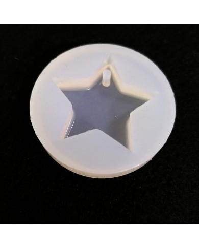 Reçine Epoksi Kalıp-delikli Yıldız - E8