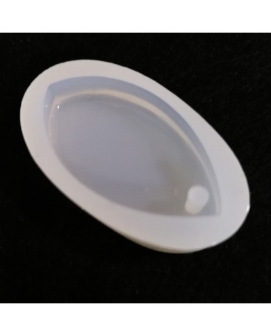 Reçine Epoksi Kalıp-delikli Oval - E15