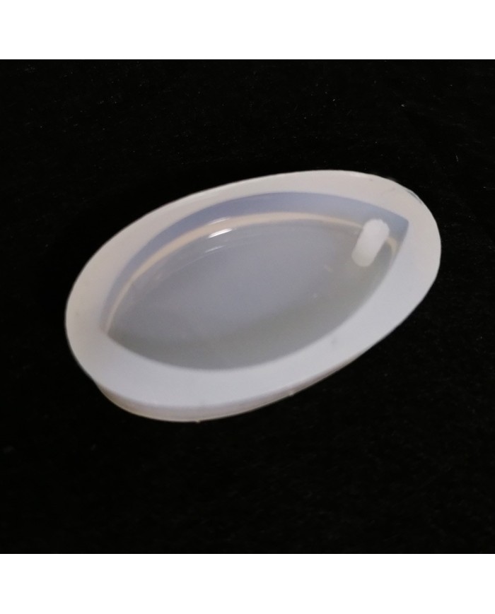 Reçine Epoksi Kalıp-delikli Oval - E15