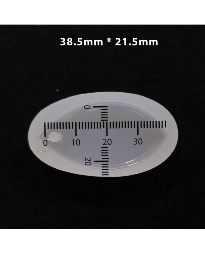 Reçine Epoksi Kalıp-delikli Oval - E15