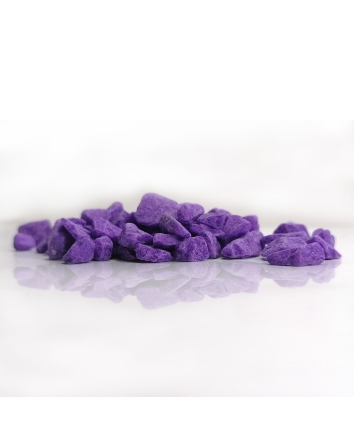 İri çakıl taşı - Mor - 100 gr