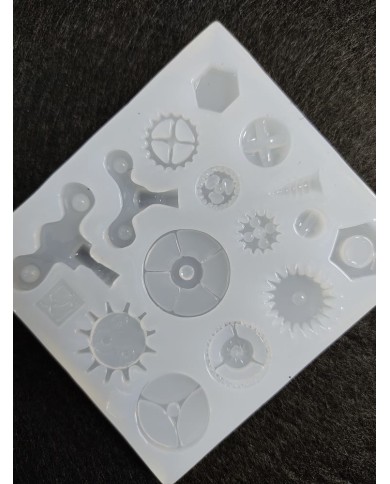 Mekanizma Reçine Epoksi Kalıp -Kod:112 Mekanizma Reçine Epoksi Kalıp -Kod:112