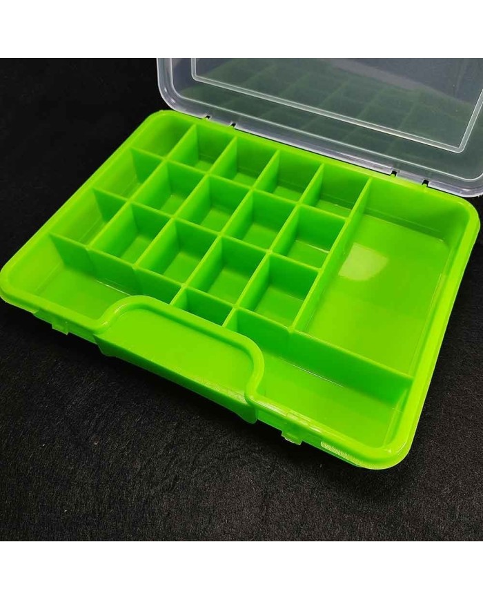 Çok Gözlü Renkli Boncuk Kutusu Plastik
