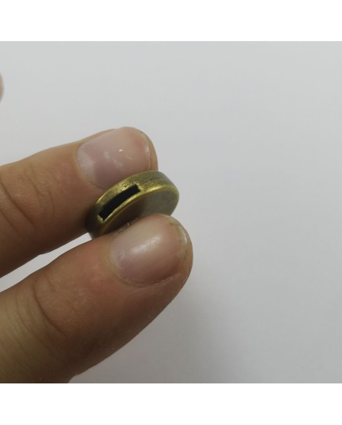 Metal Kolye Ucu - Yuvarlak