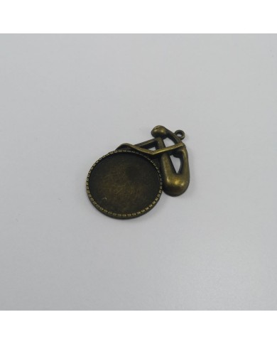 Metal Kolye Ucu - Figürlü