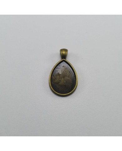 Metal Kolye Ucu - Damla