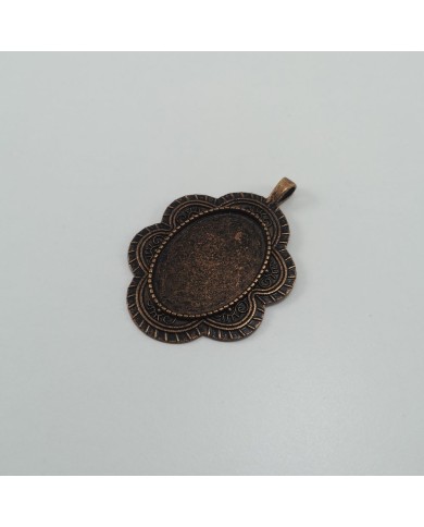 Metal Kolye Ucu - Çerçeve