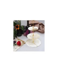 Yuvarlak Kek stand seti - Reçine Epoksi ve Beton Silikon Kalıp -Kod:209