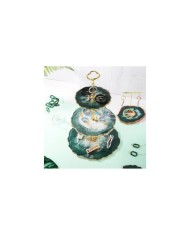 Yuvarlak Kek stand seti - Reçine Epoksi ve Beton Silikon Kalıp -Kod:209