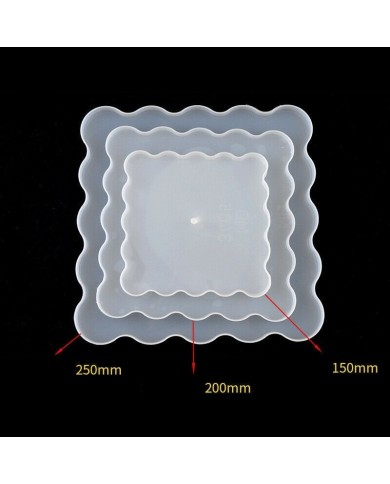 Reçine Epoksi ve Beton Kalıbı - Kare Kek stant Sadece Kalıp -Kod:210 Reçine Epoksi ve Beton Kalıbı - Kare Kek stant Sadece Kalıp -Kod:210