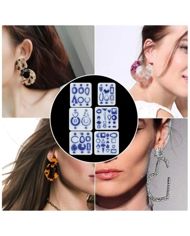 Reçine Epoksi Kalıp Çoklu Küpe -Kod:211