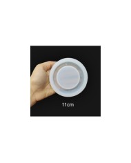 Tek Kişilik Efkar Küllüğü Beton ve Reçine Epoksi Yuvarlak 11cm -Kod:243