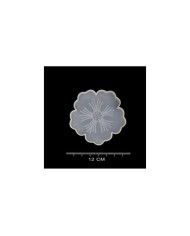 Epoksi ve Beton Silikon Kalıp - Desenli Küçük Çiçek -Kod:281