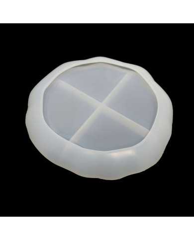 Epoksi ve Beton Silikon Kalıp - Yuvarlak Tabak -Kod:283