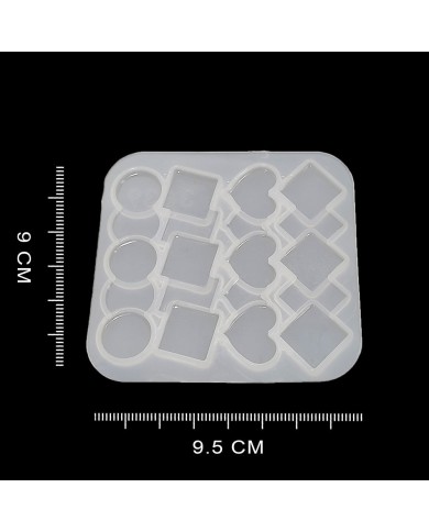 4'Lü Toka Epoksi Silikon Kalıp Seti -Kod:259