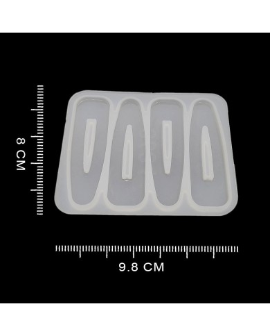4'lü Toka Epoksi Silikon Kalıp Seti -Kod:263set