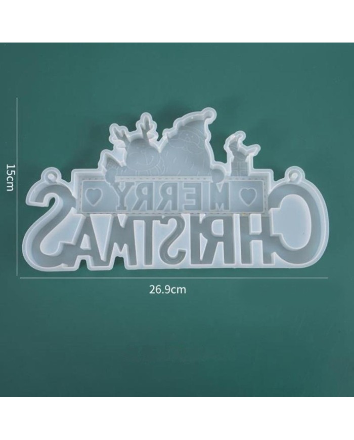 Yılbaşı Epoksi Kalıbı -Kod:296