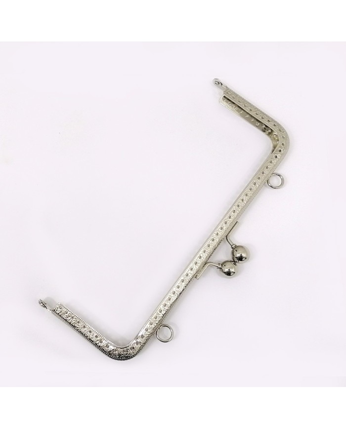 Metal Çanta Sapı - 20.5 cm - Nikel