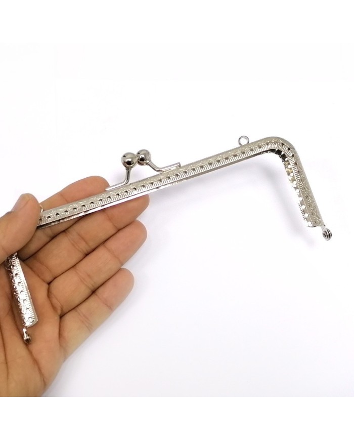 Metal Çanta Sapı 17 cm Nikel