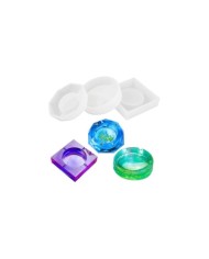 Tek Kişilik Efkar Küllüğü Beton ve Reçine Epoksi Yuvarlak 11cm -Kod:243