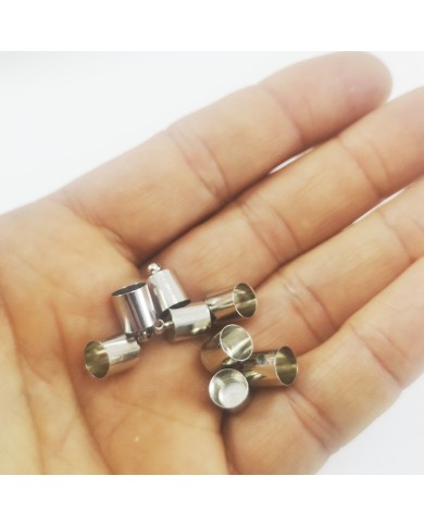 Huni Boncuk Kapak - Boncuk Şapkası - 10 mm - 10 Adet