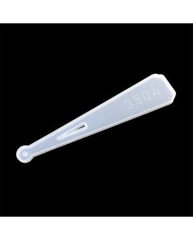 Düz Kitap Ayracı Reçine epoksi Kalıp -Kod:351