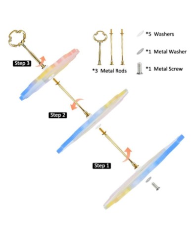 Kek Standı Epoksi ve Beton Silikon Kalıp - Dalgalı -Kod:372 Kek Standı Epoksi ve Beton Silikon Kalıp - Dalgalı -Kod:372