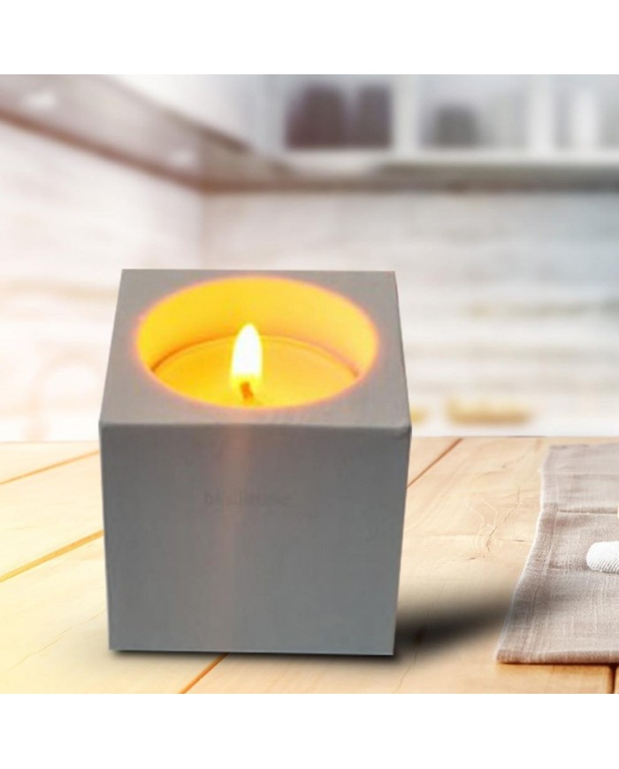 Mum ve Saksı Beton Kalıbı - Kare