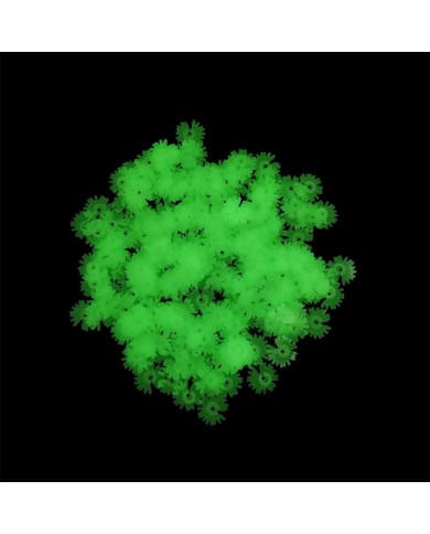 Epoksi Süsleme Pulu - Fosforlu Çiçek Yeşil
