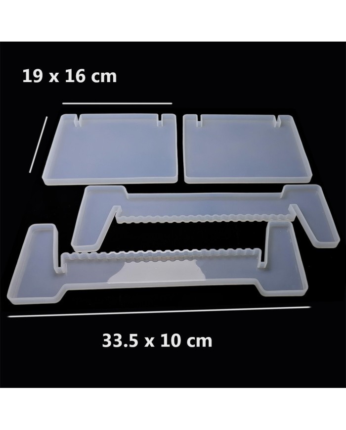 Kitaplik Reçine Epoksi ve Beton Kalıbı -Kod:903