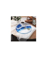 Daire Model Tepsi Kalıbı- yuvarlak Epoksi Kalıp 24 cm - T13