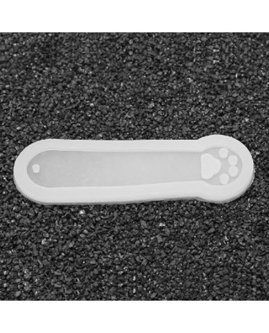 Kitap Ayracı Reçine Epoksi Kalıbı - Kedi Patisi-Kod:931