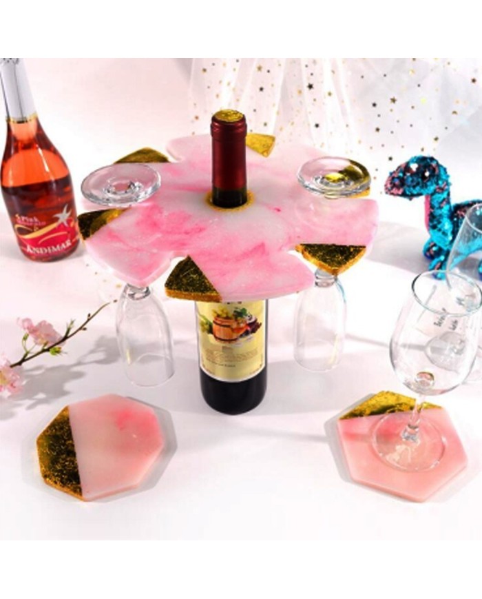 Şaraplık ve Kadehlik Silikon Kalıp -Kod:331