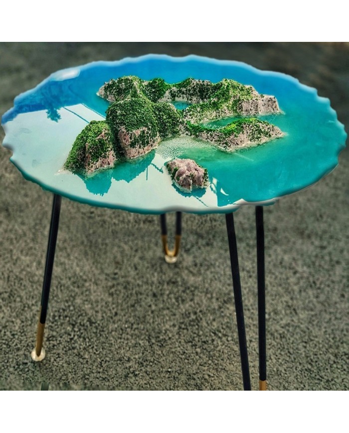 Sehpa Epoksi Kalıp -Büyük Tepsi Kalıbı - 46 cm x15 mm -T14