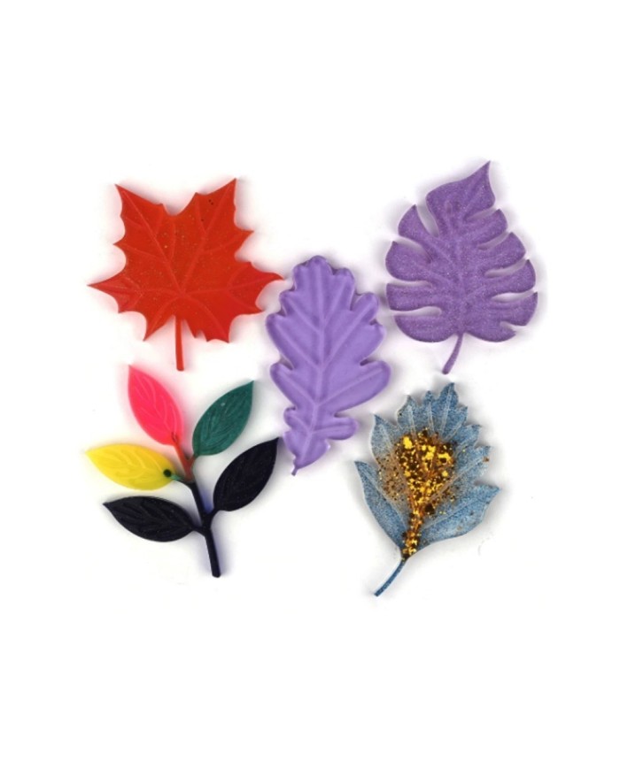 Gazel Yaprak Reçine Epoksi ve Beton Kalıbı -Kod:337