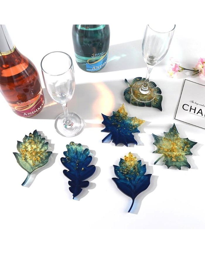 Gazel Yaprak Reçine Epoksi ve Beton Kalıbı -Kod:337