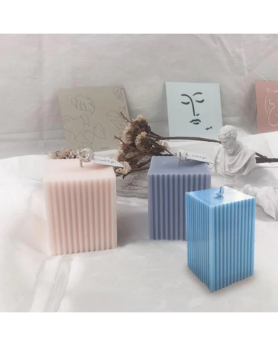 Mika Mum Kalıbı Dörtgen Çizgili-111