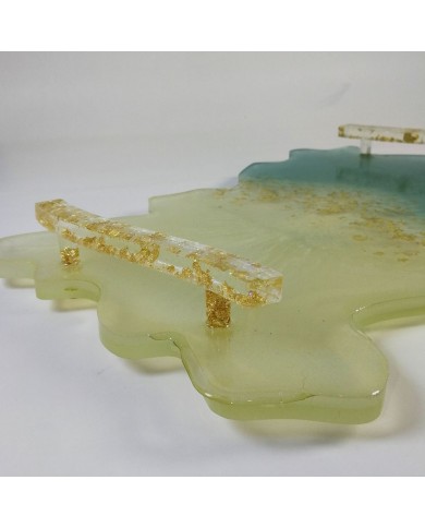 Tepsi Kulpu Epoksi Kalıbı - Küçük Boy-Kod:269