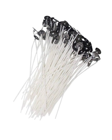 Mum Fitili Hazır Kopçalı -12 Cm - 10 Adet