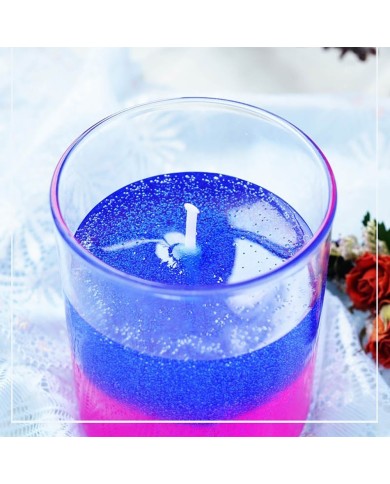 Jel Mum, Mum Jeli, Şeffaf Mum 1 Kilogram