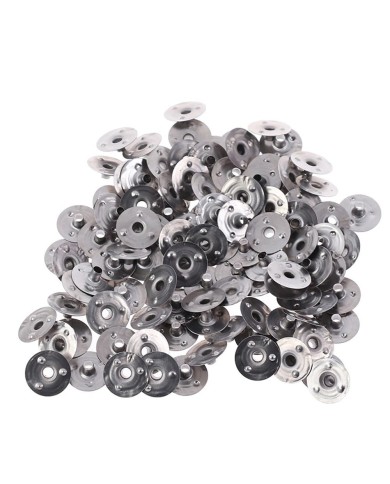 Mum Fitil Ayağı ve Kopçası - Çıt Çıt 100 Adet