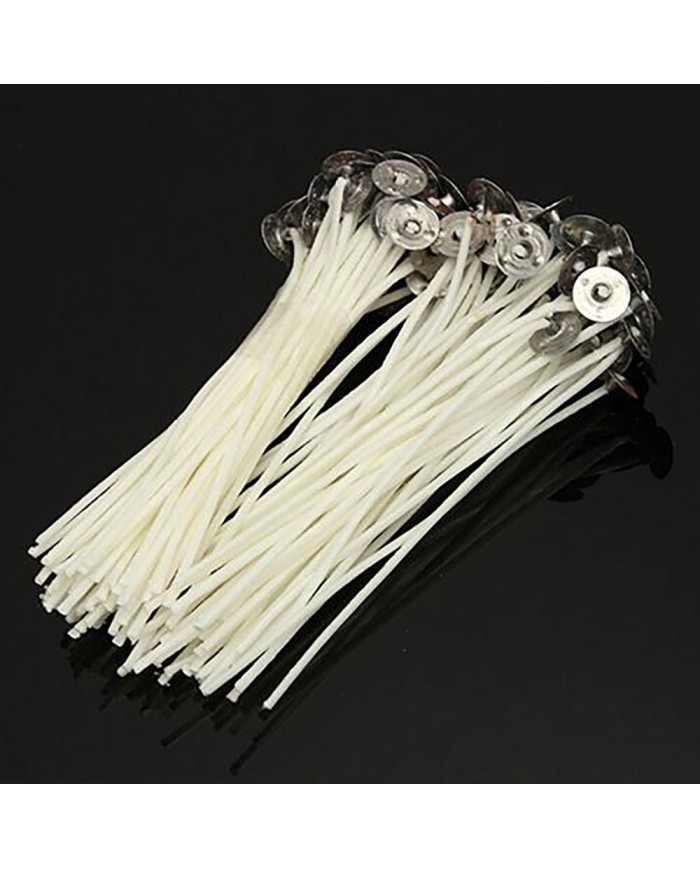 Mum Fitili Hazır Kopçalı 8 cm - 25 Adet