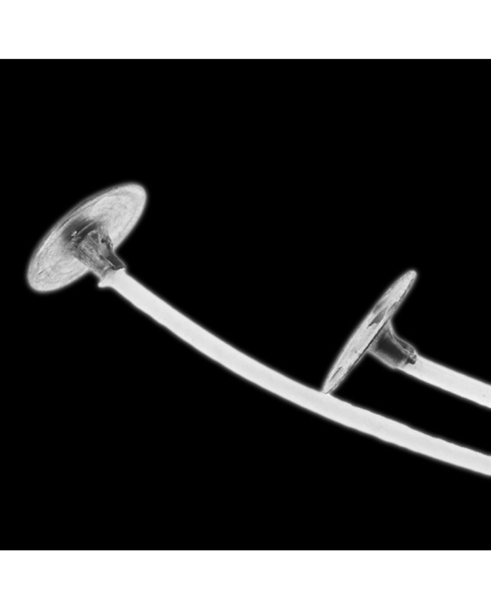 Mum Fitili Hazır Kopçalı 8 cm - 25 Adet